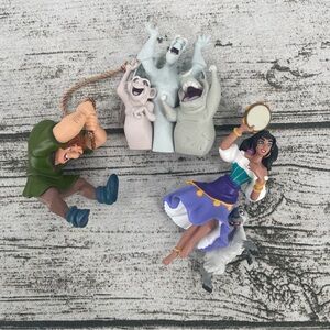 Hallmark Keepsake Disney HUNCHBACK OF NOTRE DAME Ornaments - Lot Of 3